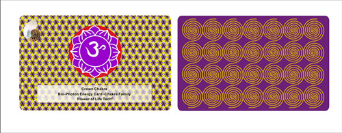 生物光子能量脉轮卡（七轮-7张）